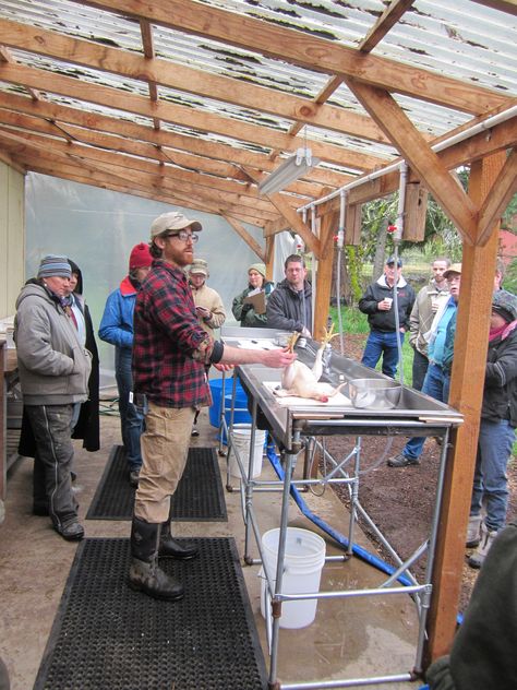 Chicken Processing, Poultry Business, Meat Birds, Outdoor Cooking Spaces, Homesteading Diy, Natural Farming, Farm Projects, Oregon State University, Learning Materials