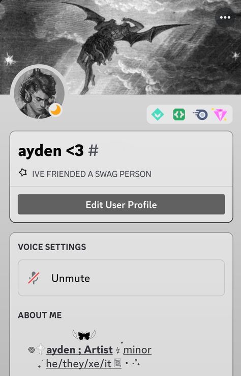 *I do not add people,don't ask about my tag because I will not be showing it.* If you somehow find me,I have my friend request off so please </3 Discord Aesthetic, Discord Bio, Aesthetic Discord, Friend Request, Profile Ideas, B Minor, User Profile, My Friend, Layout