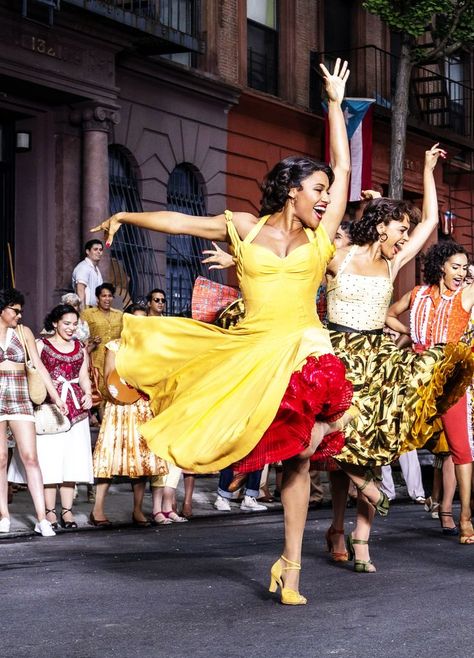 Anita West Side Story, West Side Story America, Maria West Side Story, West Side Story 2021, Ariana Debose, Kim Yong-ji, Funky Dresses, Little Shop Of Horrors, West Side Story