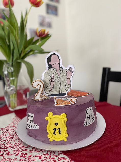 Monica , seven , cake , birthday, frends , 27 Friends Birthday Cake, Cake For 27th Birthday, Friends Cake Birthdays, Friends Inspired Cake, 27th Birthday Cake Ideas, 27 Bday Cake, 27 Cake Birthday, 27 Birthday Theme, Cake 27th Birthday