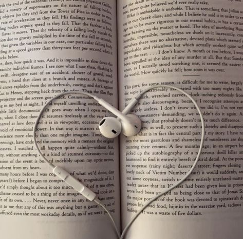 Heart Earbuds Aesthetic, Book With Earphones Aesthetic, Sharing Earbuds Aesthetic, Sharing Earphones Aesthetic, Sharing Headphones Aesthetic, Books With Headphones, Sharing Earbuds, Wired Headphones Aesthetic, Sharing Headphones