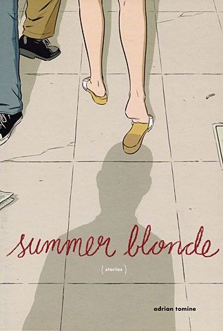 Adrian Tomine, Social Awkwardness, Grafic Novel, Graphic Novel Cover, Alternative Comics, Summer Blonde, Graphic Novel Art, Book Cover Illustration, Cover Illustration