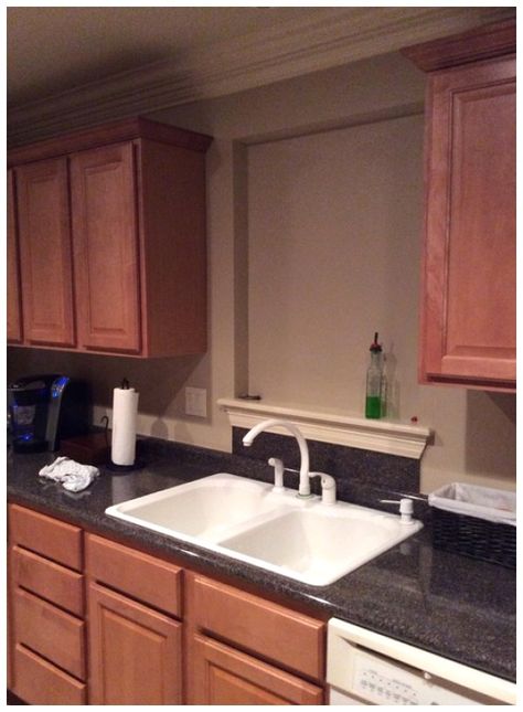 Kitchen With No Windows Ideas, Above The Kitchen Sink Decor, Kitchen Sink Decor Without Window, Above Kitchen Sink Decor No Window, No Window Above Kitchen Sink, Above Kitchen Sink Decor, No Window Kitchen, Kitchen Sink With No Window, Over Sink Decor