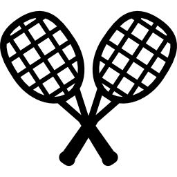 Clip Art Silhouette, Squash Rackets, Art Silhouette, Red Monochrome, Art Svg, Rounded Rectangle, Icon Font, Displaying Collections, Tennis Racket