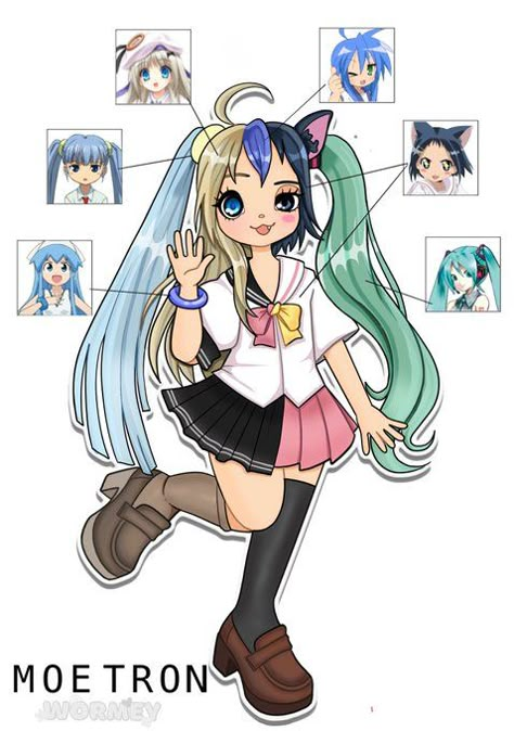 Miku 2000s Style, Moe Art Style, Irl Pfp, 2000s Vibe, Bff Drawings, Fashion Tutorial, Cute Anime Profile Pictures, Anime Profile, Lucky Star