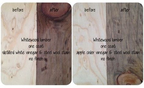 Barnwood Walls, Staining Wood Furniture, Hogwarts Brief, Whitewash Furniture, Vinegar Stain, Salt Paint, Wood Refinishing, Wood Finishes, Diy Holz