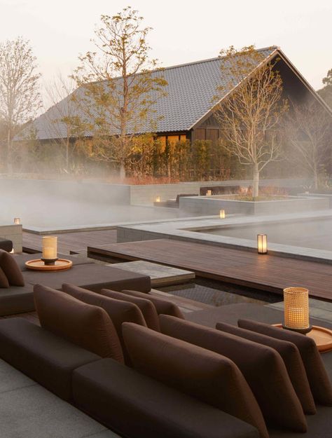 Kerry Hill Architects, Kerry Hill, Onsen Bath, Wellness Resort, Best Spa, Luxury Retreats, Japanese Interior, Garden Parties, Luxury Resort