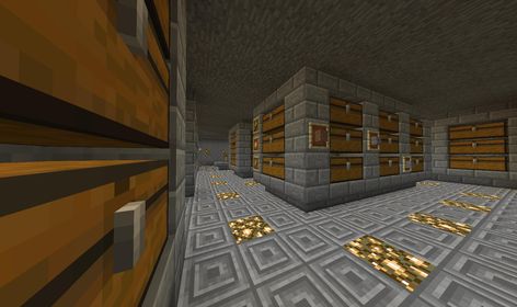 Underground Room Design, Storage Room Ideas Minecraft, Minecraft Chest Room Ideas, Chest Room Minecraft, Minecraft Room Ideas In Game, Minecraft Storage Room Ideas, Storage Room Ideas, Minecraft Storage Room, Room Ideas Minecraft