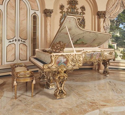 Instruments Art, Royalty Aesthetic, Do's And Don'ts, Grand Piano, French Furniture, The Movement, My New Room, Luxury Interior, My Dream Home