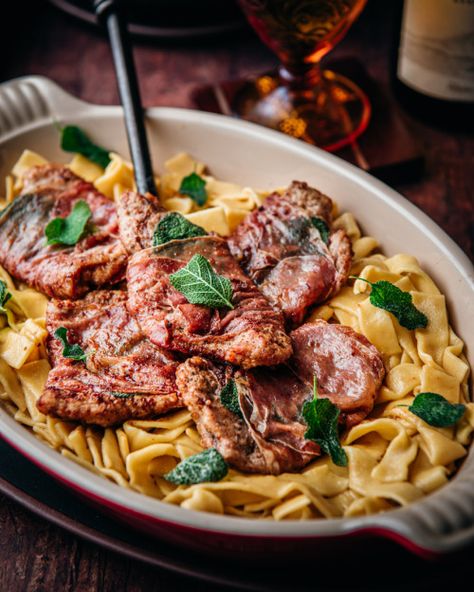 Food Coma Inspo by Mux Jasper #foodcoma #foodporn #delicious #food #mux #muxjapser #fivedoubleues Veal Saltimbocca, Wine Blog, Veal Recipes, Famous Food, Classic Italian Dishes, Traditional Recipes, Best Italian Recipes, Sage Leaves, Italian Recipes Authentic