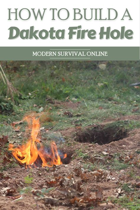 Survival Fire Starting, How To Start A Fire Survival Skills, Dakota Fire Pit, Dakota Fire Hole, Dakota Fire, Vintage Skills, Emergency Candles, Camping Gear Survival, Off Grid Survival