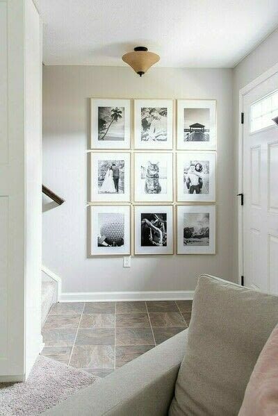 How To Create A Simple Modern Gallery Wall · How To Make A Gallery Wall · Home + DIY on Cut Out + Keep Simple Gallery Wall, Family Gallery Wall, Family Photo Wall, Photo Wall Decor, Photo Wall Gallery, Modern Gallery Wall, Gallery Wall Inspiration, Gallery Wall Living Room, Prints Wall