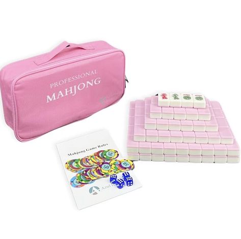 PRICES MAY VARY. MAHJONG TILE SET SIZE: Each tile measures 1.57 X 1.22 X 0.83 inches (40mm x 31mm x 21mm). Unlike other mahjong sets, we provide a larger size for a comfortable and enjoyable feel, making it perfect for gatherings with friends and family. LONG-LASTING DURABILITY: Crafted from premium food-grade melamine, our tiles provide a superior tactile experience. The robust material ensures years of gameplay without concerns of fading or discoloration, offering a lasting investment in your Vision Board Book, Mahjong Tile, Mahjong Tiles, Mahjong Set, Mah Jongg, Material Things, Premium Food, Friends Gathering, Traditional Games