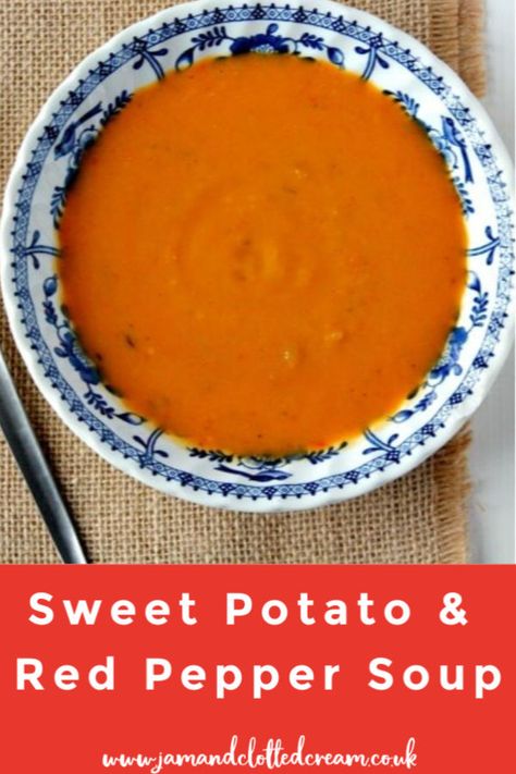 Yam Soup, Creamy Tortellini Soup, Yam Or Sweet Potato, Red Pepper Soup, Cheese Scones, Savory Scones, Yummy Sweet Potatoes, Savory Cheese, Recipe Generator