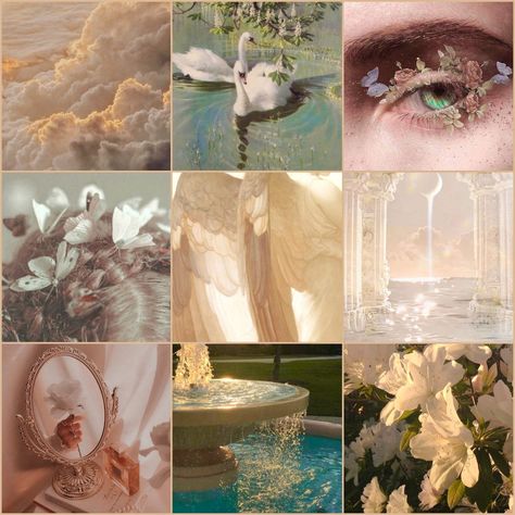 Cottagecore fairy angel Angel Moodboard Aesthetic, Angelic Moodboard, Angel Moodboard, Fairy Moodboard, Cottagecore Moodboard, Paranormal Aesthetic, Adopt Idea, Story Drawing, Cottagecore Fairy