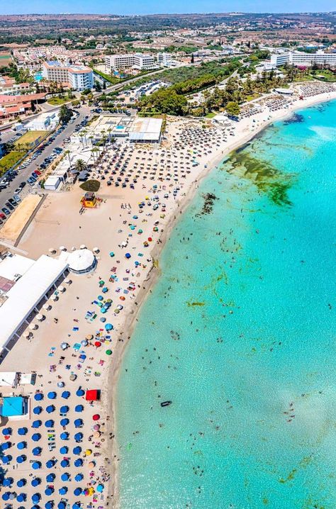 Nissi Beach, Cyprus 🇨🇾 Nissi Beach, Europe Summer, Cyprus