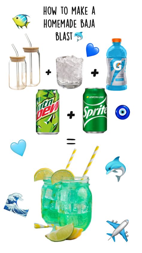 #aesthetic #bajablast #homemade #🐬 Baja Blast, Cool Themes, Mountain Dew, How To Make Homemade, Me Clean, Interesting Food Recipes, Mexican Food Recipes, Homemade Recipes, Yummy Food