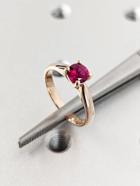 Piece Info:
- 14K Gold
- Comfort Fit
- Hypoallergenic, Cobalt-Free
- Sleek Design
- Durable
- Comes in a Gift box

#Round #Cut #Ruby #Ring #14K #Rose #Gold #Gemstone #Engagement #Ring #For #Women #Simple #Promise #Ring #July #Birthstone #Anniversary #Gift #For #Her #Solitaire #ruby #solitaire #ring #14K #Rose #Gold #Ring #Anniversary #Gift #For #her #Lab #Ruby #PERSONALIZED #JEWELRY #STATEMENT #engraved #ring #graduation #gifts #for #red #Ruby #Ring #unique #gemstone #ring #July #birthstone Ruby Ring Simple, Unique Ruby Rings, Simple Promise Ring, Ruby Ring Designs, Rubin Ring, Promise Rings Simple, Gemstone Engagement Ring, Engagement Ring For Women, Ruby Engagement Ring