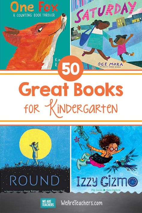 Best Books For Kindergarteners, Books Kindergarten, Books For Kindergarten, Professional Development Books, Wordless Book, Balanced Literacy, Kindergarten Books, Read Aloud Books, Books For Children