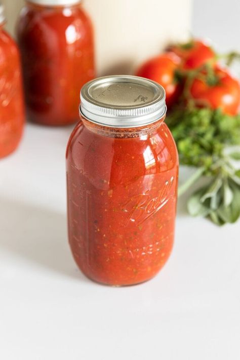 While many buy this pantry staple in the store, there's no reason it cannot be made at home! This homemade spaghetti sauce is a delicious recipe that's perfect for canning for use the entire year! | wyseguide.com #spaghetti #sauce #canning #preserving Spaghetti Sauce Canning, Wyze Guide, Can Spaghetti Sauce, Making Spaghetti Sauce, Kaleb Wyse, Making Spaghetti, Wyse Guide, Canned Spaghetti Sauce, Slow Cooker Apple Butter