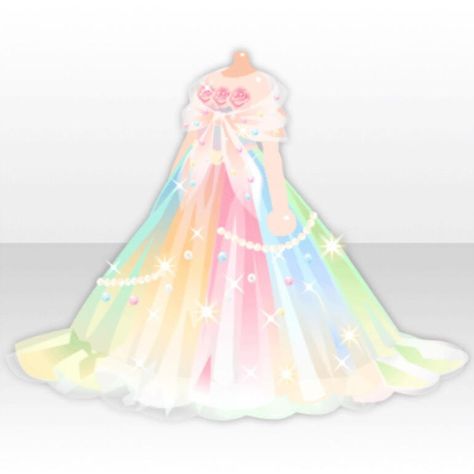 Fantastic Dress, Fairy World, Rainbow Outfit, Dress Sketches, Event Outfit, Anime Dress, Fashion Design Drawings, Drawing Clothes, The Fairy