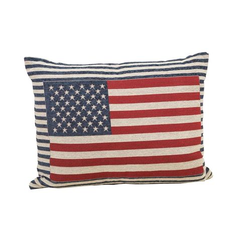 Dorm Stuff, Blue American Flag, July Decor, Patriotic Flag, 4th Of July Decorations, Gerson, Patriotic Holidays, Primitive Decor, Pillow Fabric