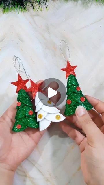 Itsy Bitsy Artsy I Art & Craft I Creative DIY on Instagram: "Transform foam sheet into a stunning Christmas tree 🎄🌟✨ Crafted with love and patience, this DIY adds a touch of tropical charm to any space! It will be a nice handcrafted decor on Christmas.
.
.
.
.
📌 Follow me for more:
➡️ @itsy_bitsy_23
➡️ @itsy_bitsy_23
➡️ @itsy_bitsy_23
.
.
.
.
#DIY #foamsheetcraft #chrismastree #chrismasdecorations #KidsCraft #EasyCraft #CraftingWithKids #christmascrafts #CreativeFun #handmadeart #ArtAndCraft #CraftyKids #chrismasdecor #CraftingIdeas #christmastreediy #CreativeKids #CraftyCreatures #ArtisticExpression #CraftyIdeas #KidFriendlyCrafts #CraftyParents #homedecor #CraftingCommunity #familyactivities #kindergartenactivities #decorideas #parentchildhandmade #chrismasdecor" Christmas In The Tropics Decor, Wrapping Hacks, Foam Sheet Crafts, Kid Friendly Crafts, Drama Llama, Handcrafted Decor, Christmas Tree Crafts, Crafty Kids, Foam Sheets