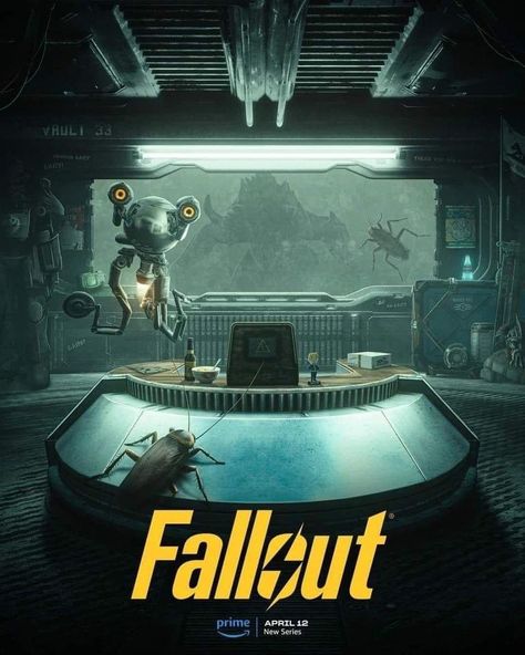 Fallout Movie Poster, Fallout Movie, Fallout Series, Fall Out 4, Fallout 3, Fallout 4, Top Game, Tv Programmes, New Shows