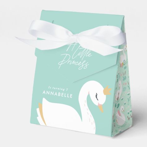 Swan Party, Aqua Design, Photo Party, A Little Princess, Beautiful Swan, Elegant Photo, Photo Beautiful, Party Favor Boxes, Pad Design