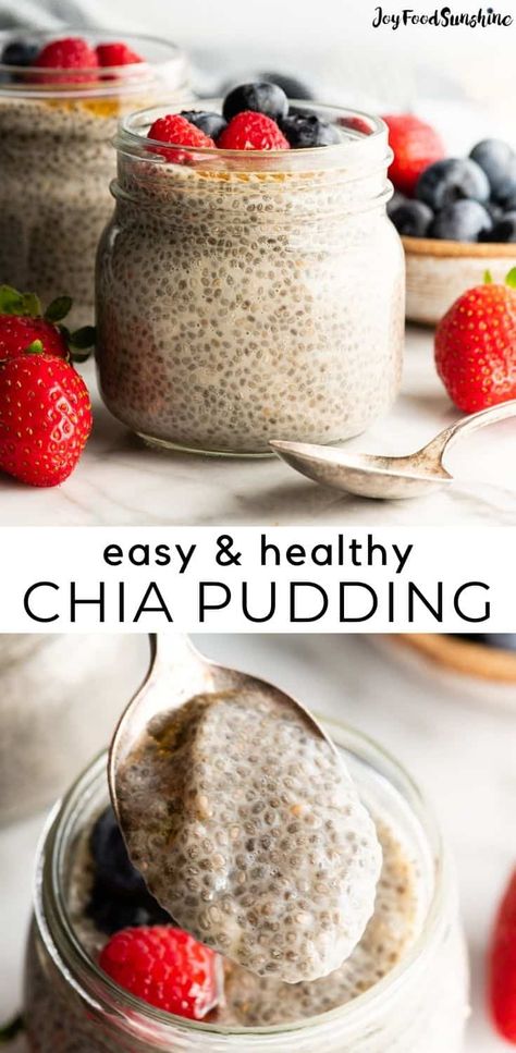 Chia Pudding Recipe Chia Seed Pudding Almond Milk, Best Chia Pudding, Best Chia Pudding Recipe, Chai Pudding, Chia Pudding Recipes Healthy, Overnight Chia Pudding, Chia Pudding Recipe, Chia Seed Recipes Pudding, Chia Recipe