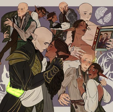 Dragon Age Inquisition Solas, Dragon Age Solas, Dragon Age Comics, Solas Dragon Age, Dragon Age Romance, Dragon Age Games, Dragon Age Series, Dragon Age 2, Bee And Puppycat