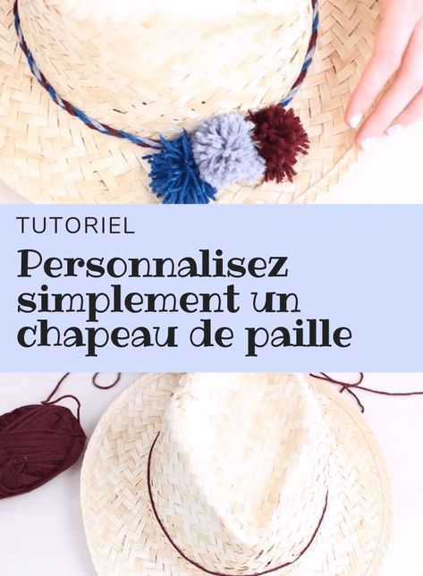 Les beaux jours sont là, les vêtements de saison sont de sortie et notamment le fameux chapeau de paille ! Tellement pratique pour éviter de se cramer le sommet du crâne et même une partie du visage. Il permet de lire confortablement au soleil tout en nous offrant un look estival particulièrement appréciable. Si vous en possédez un mais qu’il vous semble trop commun, nous avons une solution pour vous : la customisation ! Straw Bag, Straw