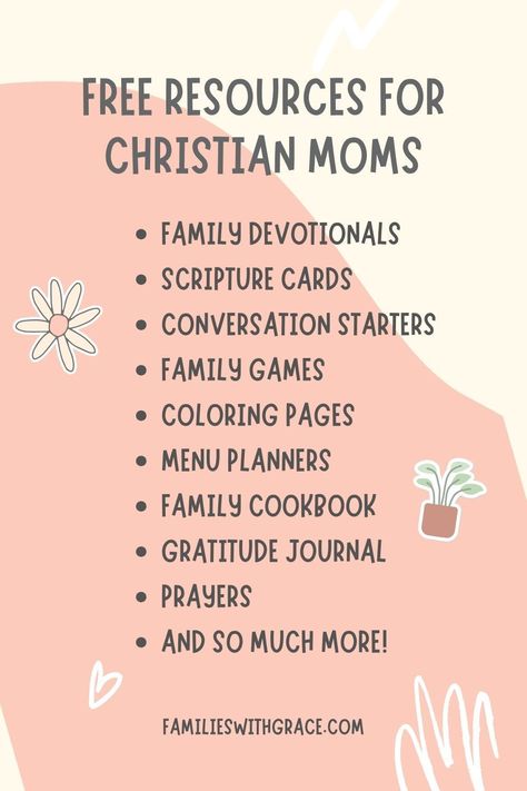 Daily Family Devotions Free Printable, Family Devotions With Kids, Family Devotional Ideas, Christian Challenges, Christian Family Rules, Free Christian Printables, Mom Devotional, Free Homeschool Printables, Christian Family