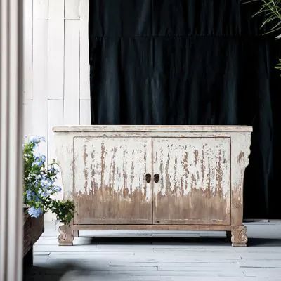 ANTLER AND HEARTH | Shop Sales Events Antique Farmhouse Diy Chest, Dining Room Addition, Arched Wall Decor, Wood Bead Chandelier, Antique Sideboard, White Sideboard, Room Additions, Reclaimed Pine, Vintage Inspiration