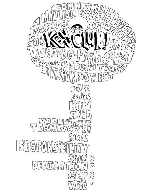 Key club Key Club Service Projects, Key Club Poster Ideas, Key Club Shirt Design, Club Stickers, Pep Club, Key Club, Service Club, Community Service Projects, School Culture