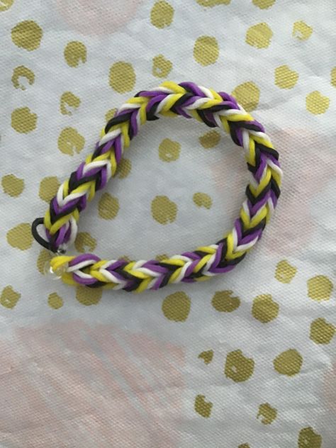 Rainbow Loom Bracelets Easy, Loom Band Bracelets, Rainbow Loom Rubber Bands, Band Bracelets, Loom Band, Bracelets Ideas, Rubber Band Bracelet, Rainbow Loom Bracelets, Loom Bracelet