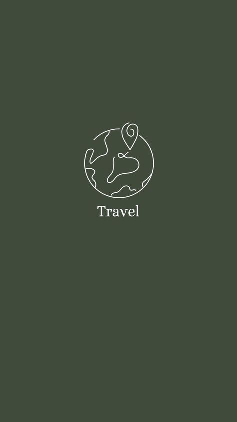 Instagram highlight icoon cover travel green wallpaper #InstagramHighlightCovers #HighlightCoversInstagram Digital Aesthetic, Highlights Cover, Green Highlights, Instagram Highlight Covers, Highlight Cover, Aesthetic Things, Highlight Covers, App Icon Design, Travel Instagram