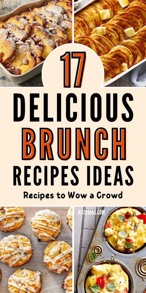 Easy Brunch Food For A Crowd, Breakfast Party Ideas For Adults, Easy Brunch For A Group, Brunch Ideas To Bring, Easy Breakfast Ideas For Company, Quick Breakfast For Large Groups, Late Brunch Ideas Meals, Brunch For Dinner Party, Brunch Potluck Ideas Easy Recipes