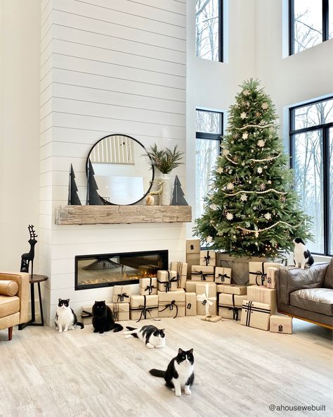 Shop Zinc Reindeer and other curated products on LTK, the easiest way to shop everything from your favorite influencers. A House We Built, Holiday Mantel Decor, Holiday Mantel, Christmas Apartment, Fireplace Mantel Decor, Shabby Chic Farmhouse, Living Room With Fireplace, Farmhouse Design, Farmhouse Christmas