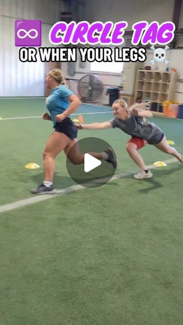 Endunamoo S&C, LLC on Instagram: "Conditioning + speed + breakdowns

This drill does it all with an extra heaping of hurt. We like to start this drill out with a focus on a few fast reps (fresh legs help) but as we progress into more sets and reps fatigue kicks in which forces athletes into longer gameplay. This turns the drill from a footwork warm up into conditioning. 

We use a lot of infinity tag and we bait it with either points, extra lives, or breaks later on. 

#DOUENDU #LIFTMOUNTAINS #Speed #sports #training #volleyball #basketball" Training Volleyball, Sets And Reps, Sports Training, Drills, Softball, Volleyball, This Is Us, To Start, Basketball