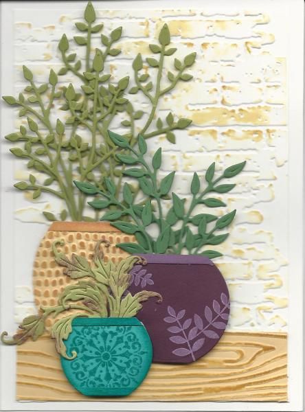 Cards Using Oval Dies, Plant Cards, Paper Succulents, Cards Flowers, A Brick Wall, Card Layouts, Cardmaking Ideas, The Mistake, What To Use