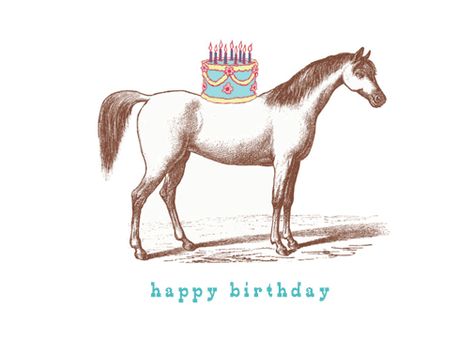 Just Like Martha: Happy Birthday...to all the horses out ... Happy Birthday Honey, Birthday Horse, Pineapple Birthday Party, Happy Birthday Illustration, Pineapple Birthday, Horse Cards, Cute Happy Birthday, Birthday Illustration, Happy Wishes