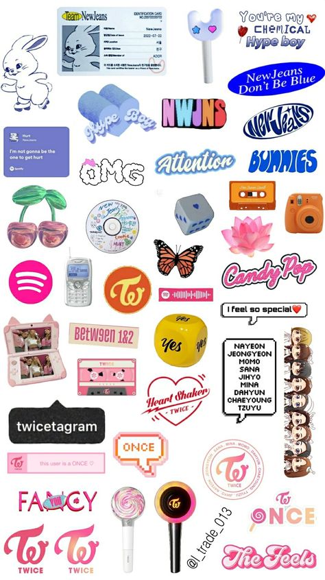 Kpop Phone Cases, Kpop Stickers, Printable Sticker Sheets, Preppy Stickers, Korean Stickers, Scrapbook Printing, Black And White Stickers, Candy Pop, Pop Stickers