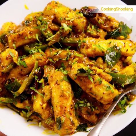 Paneer 65, Indian Curry, Veg Recipes, Menu Items, Curry Chicken, Paneer, Chicken Wings, Indian Food Recipes, Meat