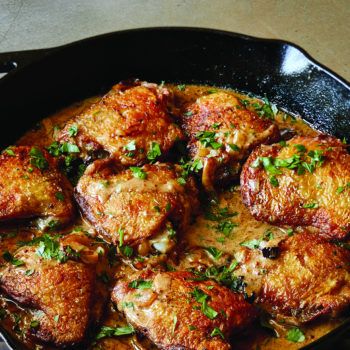 Ina Garten Chicken, Mustard Chicken Thighs, Barefoot Contessa Recipes, Vinegar Chicken, Creamy Mustard Sauce, Ina Garten Recipes, Mustard Chicken, Mustard Sauce, Barefoot Contessa