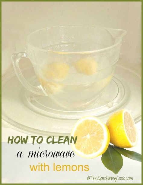 Cleaning a Microwave with Lemons - Using a Lemon to Clean a Microwave Cleaning Microwave With Lemon, Cleaning A Microwave, Lemons In A Bowl, Clean A Microwave, Lemon Uses, Drinking Lemon Water, Cleaning Advice, Clean Microwave, Home Fix