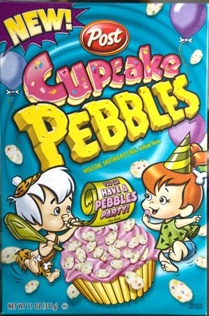 cupcake pebbles Cereal Packaging, Pebbles Cereal, Types Of Cereal, Kids Cereal, Post Cereal, Cereal Brands, Cold Cereal, Rice Cereal, Fruity Pebbles