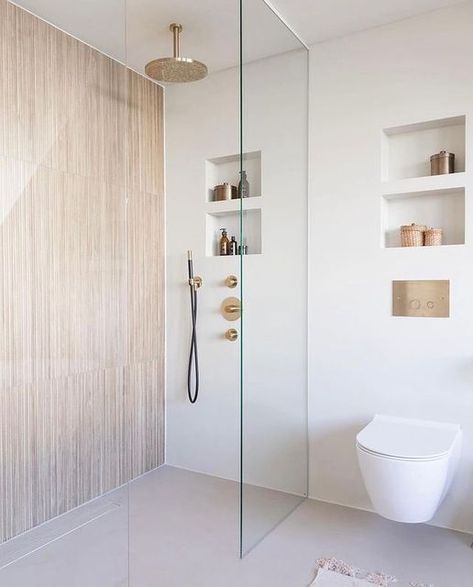 Cosy Bathroom, Accessible Bathroom Design, Open Bathroom, Bespoke Bathroom, New House Bathroom, Linear Drain, Pretty Bathrooms, Bamboo Bathroom, Bathroom Redesign