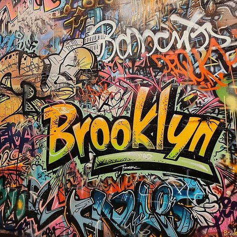 Brooklyn Graffiti, Bed Stuy, Redbubble Products, Catholic Art, Graffiti Art, The Words, Scrapbook Paper, Top Artists, Science Poster