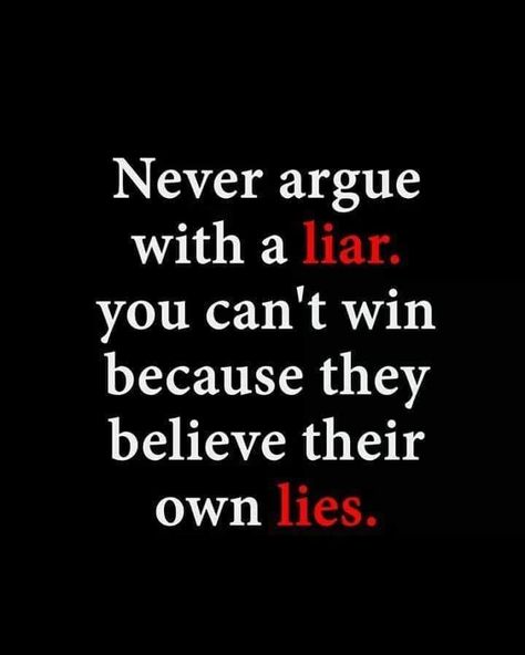 Never Argue With A Liar. Pictures, Photos, and Images for Facebook, Tumblr, Pinterest, and Twitter Liar Quotes, Lies Quotes, Karma Quotes, Badass Quotes, Lesson Quotes, Sarcastic Quotes, A Quote, Reality Quotes, Wise Quotes